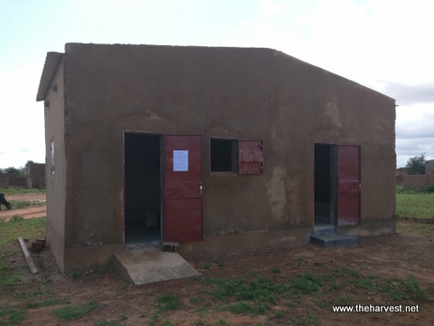 Phase one of the church building in Kaya is complete.  Praise the Lord.