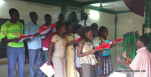 The Youth Choir.  Some were missing.